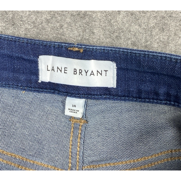 Lane Bryant Blue Ankle & Cropped Jeans - Picture 8 of 10